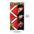 thumbnail image 3 of Funny Merry Christmas Door Cover Backdrop, Cute Animals Background for Xmas Holidays New Year Party Winter Decoration, 3 of 6
