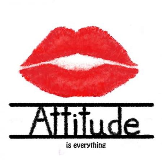 Attitude Canvas Art - Ramona Murdock(24X24)