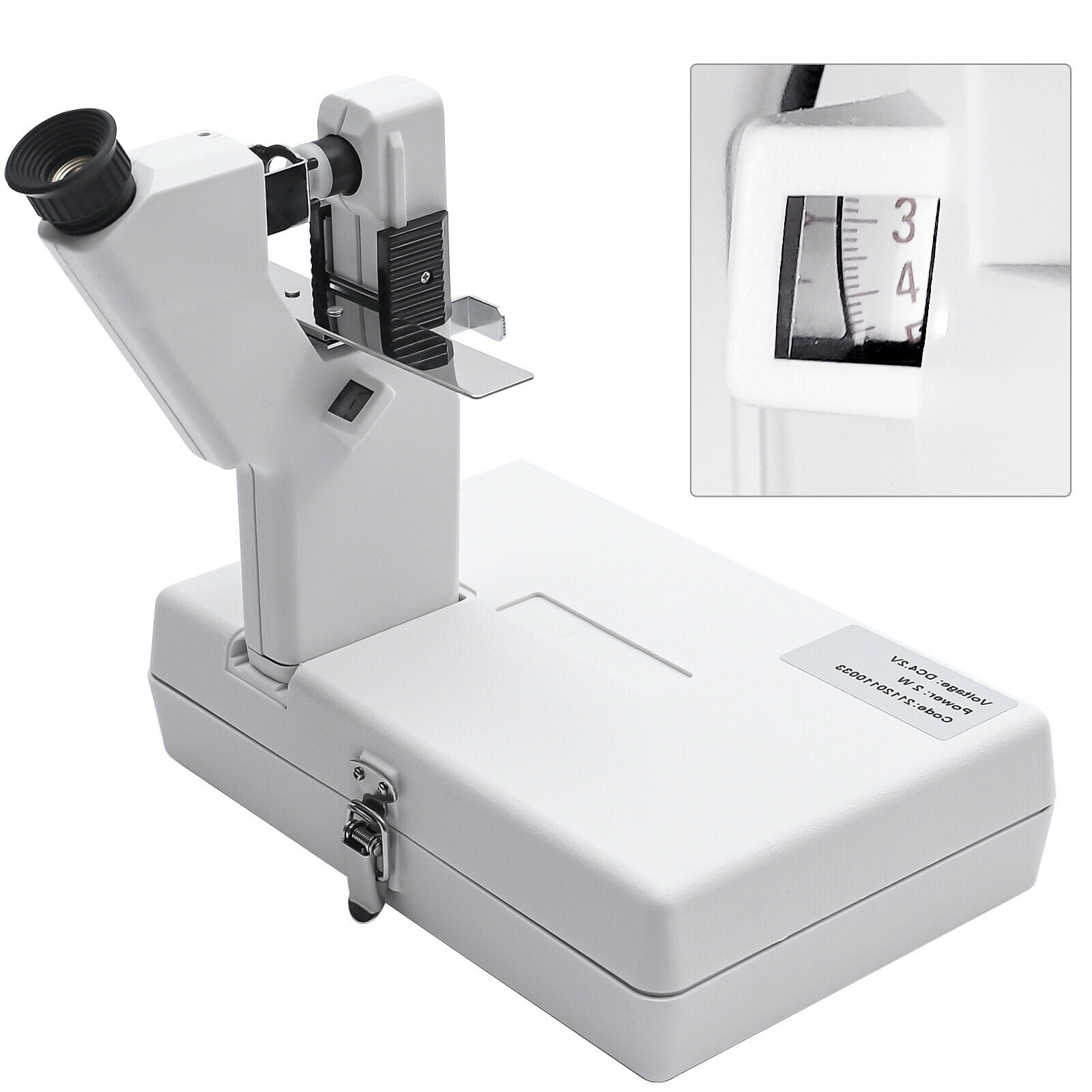 TFCFL Manual Lensmeter Focimeter Lensometer Optometry Optic Machine for Optician Shop AC/DC