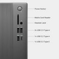 thumbnail image 2 of Dell - Desktop - Intel Core Ultra 5 225 - 16GB Memory - 1TB SDD - Black, 2 of 5