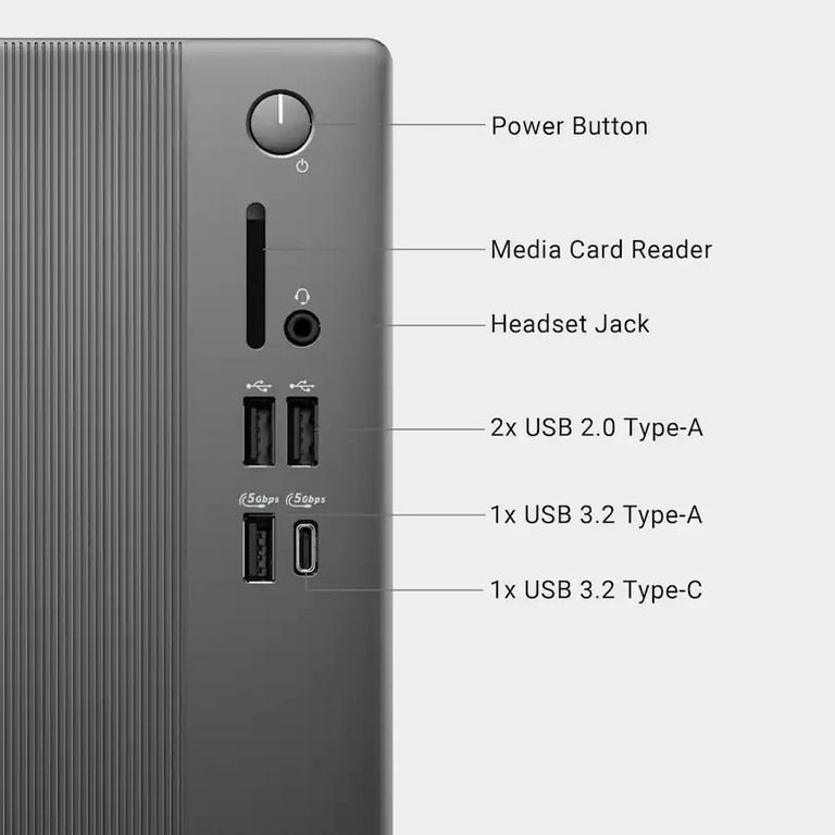 Dell - Desktop - Intel Core Ultra 5 225 - 16GB Memory - 1TB SDD