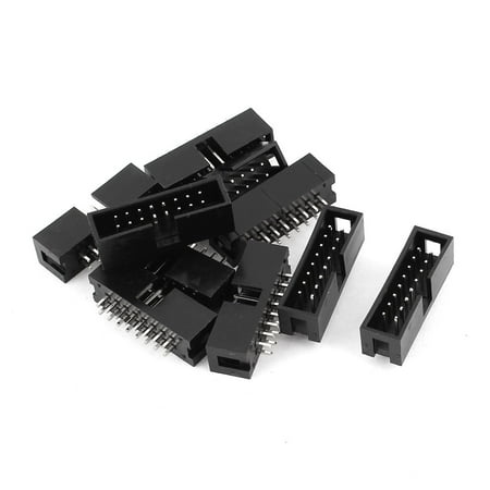 10PCS Straight 16pin 2 Row 2.54mm Male Socket JTAG Connector Box