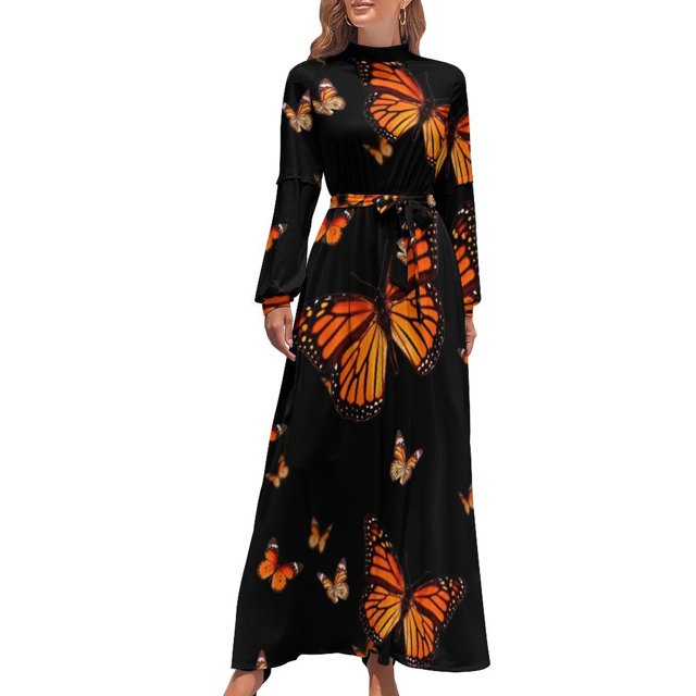 Vestido largo Monarchs Aflutter vestido mujer ropa mujer verano 2024 novedades