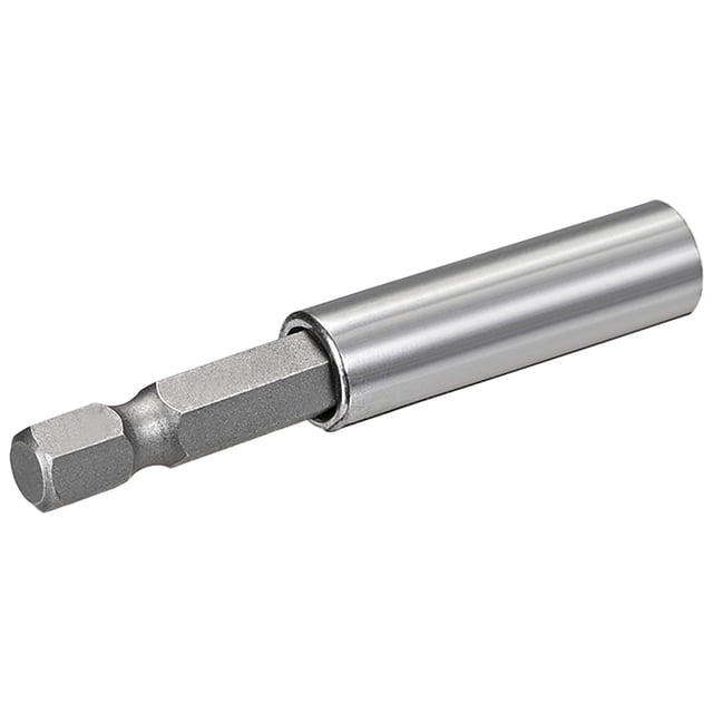 Soporte de broca de extensión magnética de destornillador de socket único Bargains, longitud de 2.4 pulgadas, taladro hexagonal de 1/4"