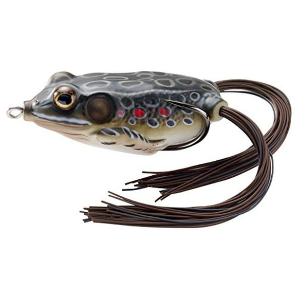Livetarget Lures Frog Hollow Body,Brown/Black,#1