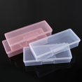 thumbnail image 1 of Hi.FANCY Plastic Transparent Nail Manicure Tools Storage Box Dotting Drawing nail art equipment container Pens Buffer Grinding Files Organizer, 1 of 9
