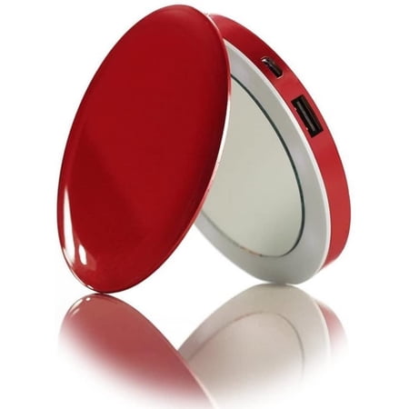 Batterie Externe Miroir Sanho Hyperjuice Pearl – 3000 MAh – Or, Neuve