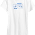 thumbnail image 3 of Instant Message - Manga Girl Eyes Short Sleeve Graphic T-Shirt, 3 of 6