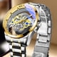 thumbnail image 3 of Reloj transparente completamente automático para hombre, reloj luminoso resistente al agua, reloj transparente completamente automático para hombre, 3 of 5