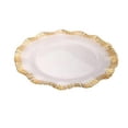 thumbnail image 1 of 12 in. Charger with Silver-Scalloped, 1 of 1