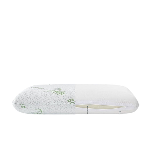 Pillow Perfection: almohadas de espuma viscoelástica con altura ajustable para todos los estilos de dormir, funda transpirable que te mantiene fresco, lavable a máquina, paquete de 2, certificación