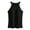 A-Black69, variant on Womens Tank Top Halter High Neck Ribbed Built-in Padded Sleeveless Top Stretch Knit Slim Fit Basic Daily Camisole Vest