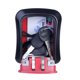 thumbnail image 3 of Contraseña de almacenamiento de llaves Caja de seguridad de montaje en pared Combinación de 4 dígitos para interior Rojo WDOplteas  Para estrenar, 3 of 6