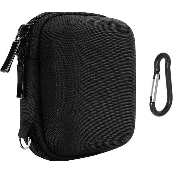 Earbuds Case Compatible with DIME EVO, Dime 3, Indy True, Jib True 2, Indy, Grind Fuel Bluetooth Ear Buds, Replacement Hard Shell Travel Carrying Bag with Cable Storage (Black)