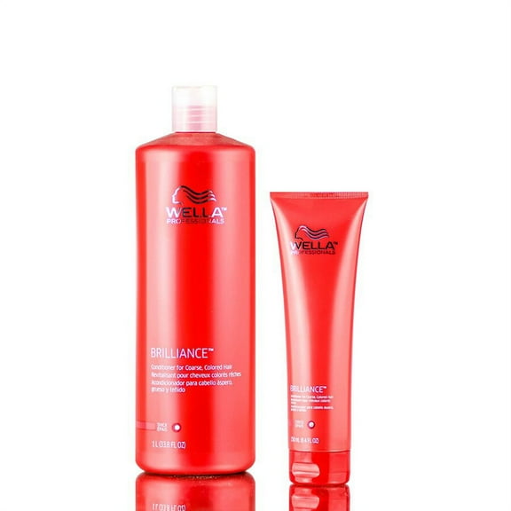Wella Professionals Brilliance Cond for Coarse Colored Hair - 8.4 oz