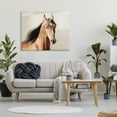 thumbnail image 3 of Stupell Industries Brown Stallion Portrait Animals & Insects Photography Gallery Wrapped Canvas Print Wall Art, 48 x 36, 3 of 8