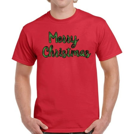 Christmas Shirts for Men Merry Christmas - S M L XL 2XL 3XL 4XL 5XL Xmas Graphic Tee - Shirts Ugly Christmas Party Men T-Shirt Top Gift