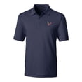 thumbnail image 2 of Men's Cutter & Buck Navy Houston Texans Forge Pencil Stripe Polo, 2 of 3