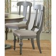 thumbnail image 1 of Progressive Chaise d'Appoint Colonnades en Mastic et Chêne (Lot de 2), 1 of 1