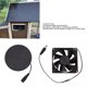 thumbnail image 3 of Ventilador de panel solar ANGGREK 3W para invernadero poco ruido, 3 of 8