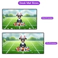 thumbnail image 5 of Happy Easter Hello Spring Rat Terrier Playing Football Desk Mat Full Keyboard Mouse Pad Ratty Dog Lover Large Mousepad - 13003, 5 of 5