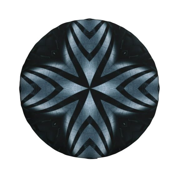 17'' Steampunk Art Tire Cover, Universal Spare Wheel Covers, Dust-Proof, Water-Proof, Sun-Proof and Corrosion-Proof