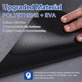 thumbnail image 4 of Office Chair Mat for Hardwood and Tile Floor, Black, Anti-Slip, Non-Curve, Under the Desk Mat Best for Rolling Chair and Computer Desk, 47 x 35 Rectangular Non-Toxic Plastic Protector, Not for Carpet, 4 of 4
