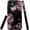 Dark Colored Flower, variant on Case Compatible with iPhone 14 Pro Max,Scratch Resistant Hybrid 2-Layer Hard Shell Bright Phone Case,Book Butterfly Mushroom Flower