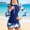 Blue r2, variant on Little Girls Swim Suits 6-7 Girls Rash Guard Swimsuit Two Piece Long Sleeve Padded Bathing Suits for Teens Girls' Swimwear 11-16Y