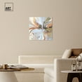 thumbnail image 3 of Golden Aesthetic Boho Abstract Wall Art Canvas Wall Art by Art Remedy, Gallery Wrapped, 30" x 30", 3 of 7