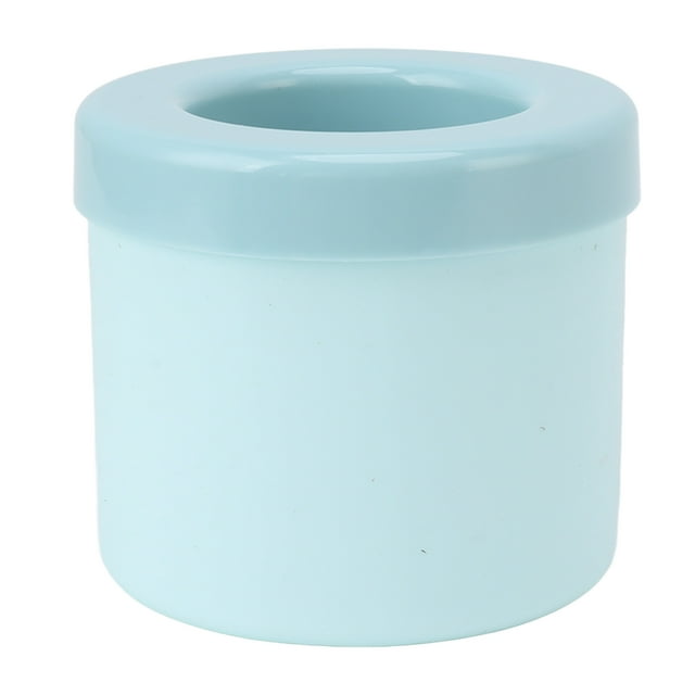 Molde de cubitos de hielo multifuncional de fácil desmoldeo de silicona para hacer cubitos de hielo, taza para bebidas, café, azul