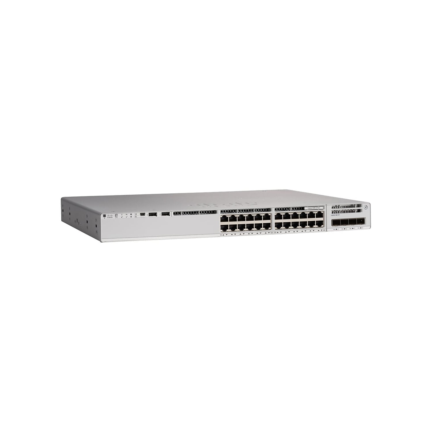 CISCO Catalyst 9200 C9200-24P-E Managed Switch - 24 Ports - Smart - Rack-Mountable