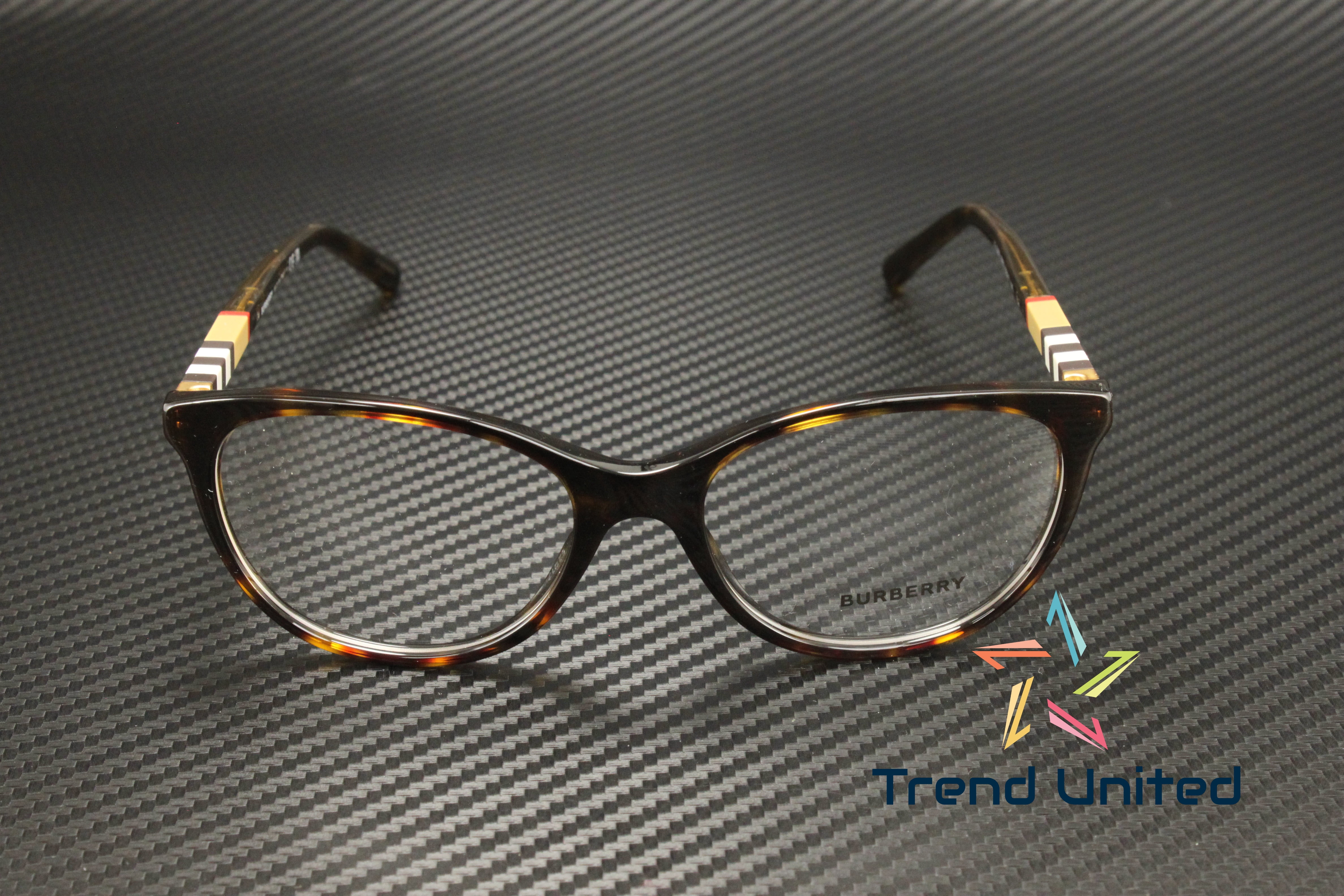 Burberry Eyeglasses BE2205 3002 Havana 52MM, Female Glasses 