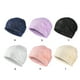 thumbnail image 2 of Qarigey Gorro de nailon y LICRA para mujer, gorros con estilo, accesorios ajustables para la cabeza, gorro de punto, tocado de otoño, azul Sombreros Blanco Qarigey AP011230-04, 2 of 6