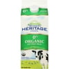 Stremicks Heritage Foods® Organic Fat Free Milk 0.5 gal. Carton