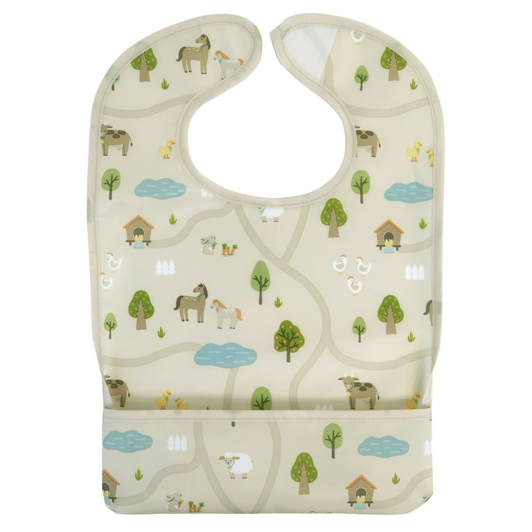Neat Solutions 3 Pack Neutral Stay-Dry Infant Coverall Bibs photo 5