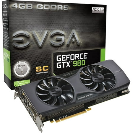 EVGA NVIDIA GeForce GTX 980 Graphic Card, 4 GB GDDR5