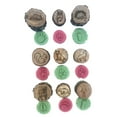 thumbnail image 1 of Animal Tracks Playdoh Stamps Toy Para Niños, Juego De 27 Sellos De Animales De La Selva, Granja, Bosque, Kit De Estampados De Animales De , Con 9 Paquetes De Pistas De Animales De, 1 of 8