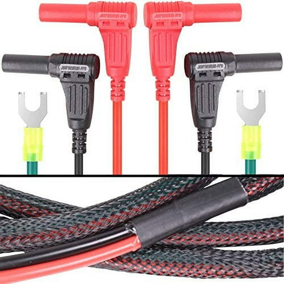 Journeyman-Pro Parallel Cable Kit 12 Gauge 6ft Black 1 Outlet RV Extension Cord