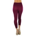 thumbnail image 3 of ToBeInStyle Women's Footless Elastic Stretch Leggings, 3 of 7