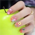 thumbnail image 4 of Datingday 1000pcs 3D Fruit Animals Slice Clay DIY Nail Art Tips Sticker Decoration, 4 of 7