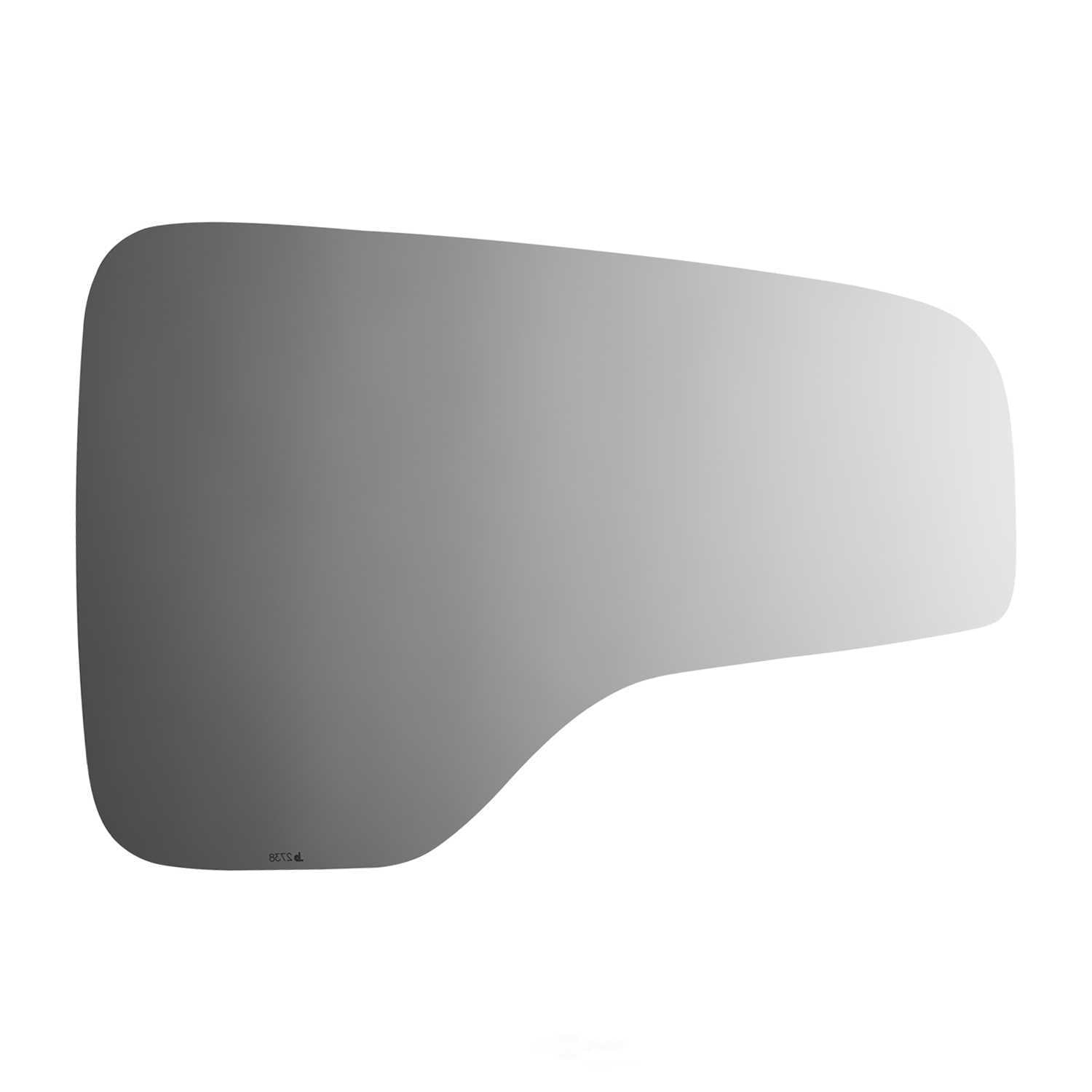 Burco Side View Mirror Replacement Glass - Clear Glass - 2738