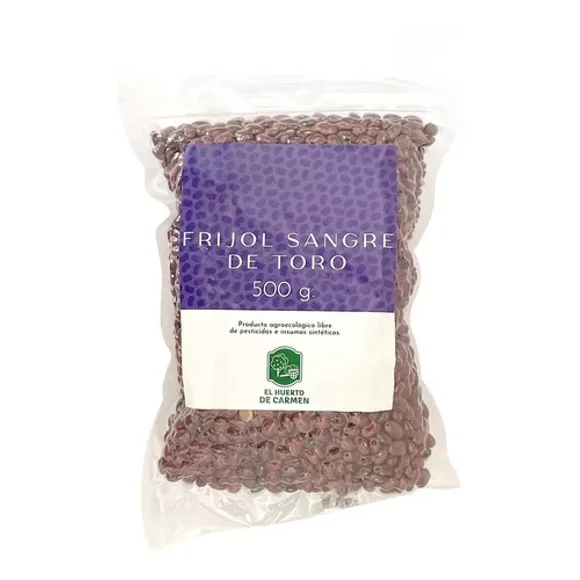 Frijol Sangre De Toro Orgánico 500g Huerto De Carmen Agroeco