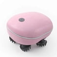 thumbnail image 1 of Electric Scalp Massager Red Light Therapy Antistress Relax Body Massage Remove Muscle Tension Tiredness,Pink, 1 of 4