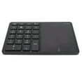 thumbnail image 4 of Number Wireless Numeric Keypad 2.4G Ergonomic 7.5 Degree Angle 10m Receiving Type C Port 22 Keys Number Keypad with Touchpad, 4 of 7