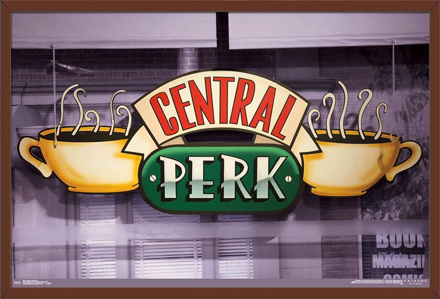 Friends - Central Perk Poster - Walmart.com - Walmart.com
