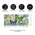 thumbnail image 2 of Home & Garden Butterfly Friends Insert Mat Rubber Door Decor Spring Step 431613, 2 of 4