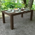 thumbnail image 3 of Highwood's 42" x 72" Rectangle Dining Table - Dining Height, Outdoor, Eco-friendly, Synthetic Wood, 3 of 5