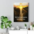 thumbnail image 2 of Scripture Walls  Don't Worry Matthew 6:34 Bible Verse Canvas Christian Wall Art Ready to Hang Unframed, 2 of 9