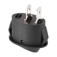 thumbnail image 4 of Uxcell AC250V/6A 125V/10A Boat Rocker Switch Toggle Switch for Boat Car Marine Plastic Black 1pcs, 4 of 4